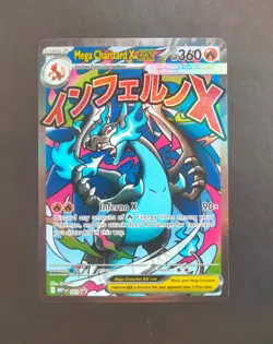 Mega Charizard X EX 023 UPC Black Star Promo Full Art Pokemon Pokemon TCG Card - Image 1