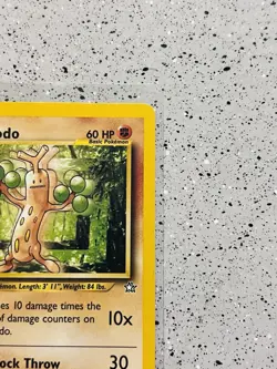 Sudowoodo 77/111 - Unlimited - Neo Genesis Set - Vintage WOTC Pokemon Card NM💎 - Image 5