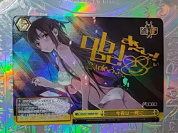 Card Sword Art Online Yuki Asuna Kirito Yui Silica Alice Suguha Sexy Holo Oil - Image 1