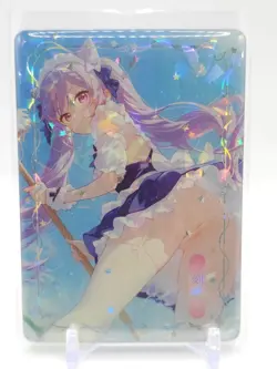 Beautiful Figure - Anime Waifu Resin Trading Card - Keqing - Image 1