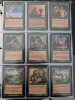 Magic: The Gathering Green Lot Mixed Cards - Image 1