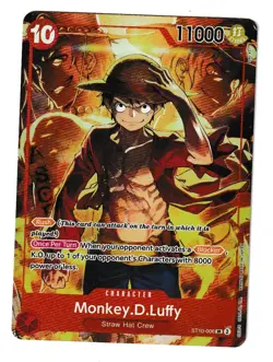 Monkey.D.Luffy (Treasure Booster Set) ST10-006 One Piece Promotion Cards Foil - Image 1