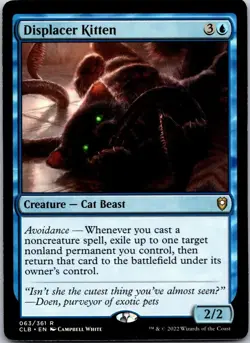 Displacer Kitten 63 CLB NM MTG - Image 1