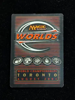 Tsabo's Web x1 LP MTG - World Championship Gold Border 2001 - Image 2