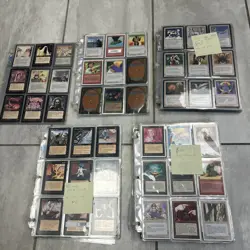 Magic the Gathering Lot Of 5 Incomplete Sets: Alliances, Ice Age - Image 1