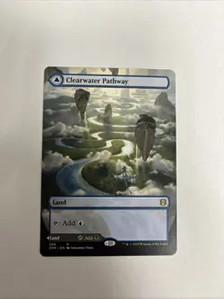 Clearwater Pathway Borderless Nonfoil Zendikar Rising MTG - Image 1