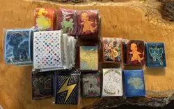 38 Pokemon TCG ETB Sealed Sleeves Lot - Image 1