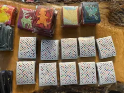 38 Pokemon TCG ETB Sealed Sleeves Lot - Image 2