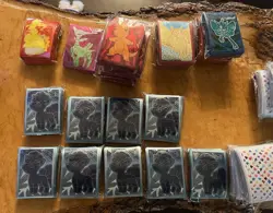38 Pokemon TCG ETB Sealed Sleeves Lot - Image 5