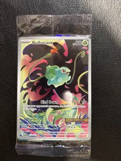 Bulbasaur Stamped, Pokemon SEALED, Mega Evolution, Illustration Rare, 133/132 - Image 1