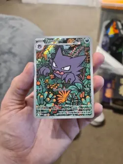 Haunter MEP 027 - Mega Evolution Black Star Promo - Full Art Pokemon TCG English - Image 1