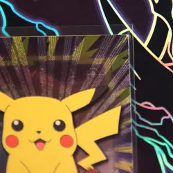 Topps Chrome Pikachu #25 Pokemon Holo Foil - Image 4