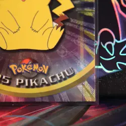 Topps Chrome Pikachu #25 Pokemon Holo Foil - Image 5