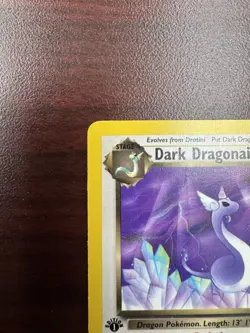 Pokemon 1st Edition Team Rocket Dark Dragonair 33/82 - Image 3