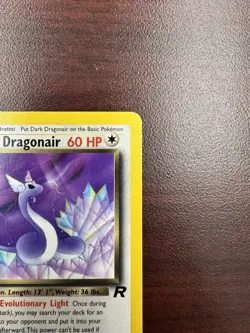 Pokemon 1st Edition Team Rocket Dark Dragonair 33/82 - Image 4