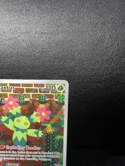 Pokemon TCG 2025 Journey Together Maractus 160/159 Illustration Rare - Image 2