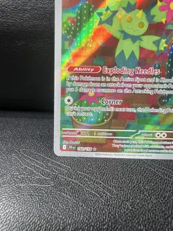 Pokemon TCG 2025 Journey Together Maractus 160/159 Illustration Rare - Image 4