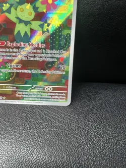 Pokemon TCG 2025 Journey Together Maractus 160/159 Illustration Rare - Image 5
