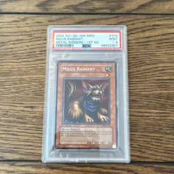 Konami Yu-Gi-Oh! Milus Radiant MRD-110 Metal Raiders 1st Edition PSA 9 Rare - Image 1