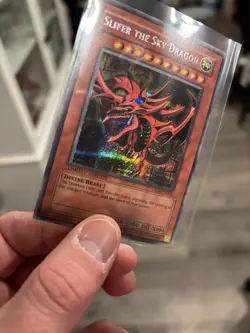 2004 Yu-Gi-Oh! Slifer the Sky Dragon YMA-EN001 - Rare - MP - Image 4