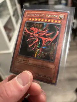 2004 Yu-Gi-Oh! Slifer the Sky Dragon YMA-EN001 - Rare - MP - Image 5