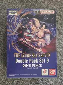 Sealed ONE PIECE OP-14 Azure Sea’s Seven-Double Pack Set Vol.9 Display Box Of 8 - Image 1