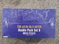 Sealed ONE PIECE OP-14 Azure Sea’s Seven-Double Pack Set Vol.9 Display Box Of 8 - Image 2