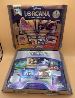 Disney Lorcana The First Chapter Rise of the Floodborn Collectors Ed Set of Two - Image 1