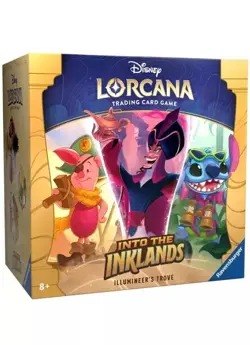 Disney Lorcana Into The Inklands Illumineer's Trove with 8 Booster Packs - New - Image 1