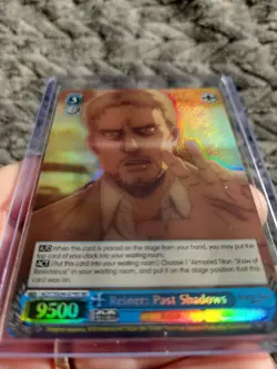 Weiss Schwarz Attack On Titan Reiner Past Shadows AOT/SX04-079S SR English Foil - Image 4