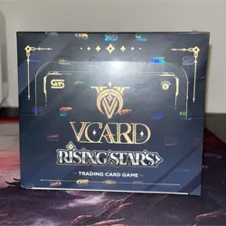 VCard Rising Stars Trading Card Game 1st Edition Sealed Box - Image 1