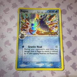 Bagon Dragon Frontiers 43/101 Common Reverse Holo Pokemon Card Stamped MP - Image 1