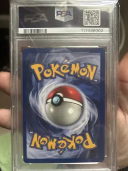 Pokemon TCG Venonat Jungle Card 63/64 Regular Common 1st Edition PSA 9 Mint - Image 2