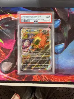 PSA 9 Charizard VSTAR SWSH262 SWSH: Sword & Shield Promo Cards Holo - Image 1