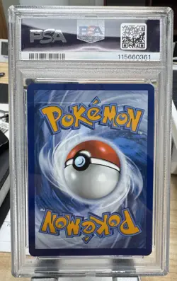 Pokemon TCG Cleffa Obsidian Flames Illustration Card 202/197 PSA 9 - Image 2