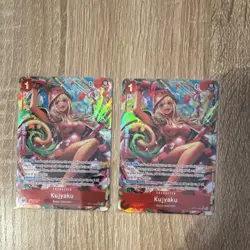 Kujyaku Alternate Art SR OP11-004 Lot of 2 -One Piece Card Game - Image 1
