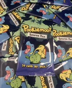 Pookiemoot Gen 2 Pack- Pokemon fan art Poke Derp New & Sealed X10 Packs-100cards - Image 1