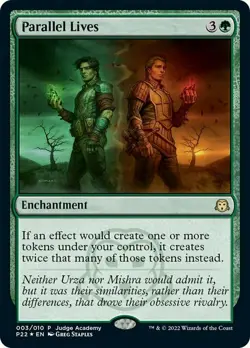 MTG Parallel Lives - Foil DCI Judge Promo, NM-Mint, English Promo: Judge Rewards - Image 1