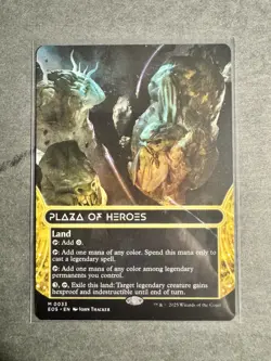 Magic The Gathering Plaza of Heroes EOS Land 0033 EN 2023 - NM - Image 1