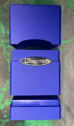 Ultra Pro Satin Tower Deck Box - Blue - MTG CCG Gaming Case - Image 2