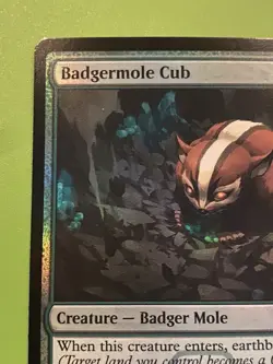 Magic The Gathering 🇨🇦 Only Badgermole Cub FOIL Mythic Last Airbender 167 - Image 2