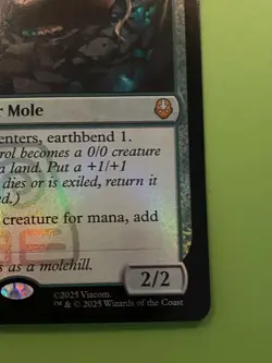Magic The Gathering 🇨🇦 Only Badgermole Cub FOIL Mythic Last Airbender 167 - Image 4