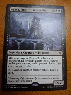 Ayara, First of Locthwain Throne of Eldraine Regular - Image 1