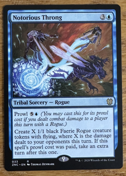 MTG Zendikar Rising Commander, Notorious Throng - Image 1