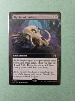 Ripples of Undeath (Extended Art) - R Modern Horizons 3 - 455 - NM - MTG - Image 1