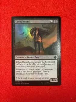 Dreadhound - Foil - Innistrad: Midnight Hunt - Magic the Gathering - MTG - Image 1
