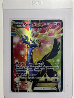 Pokemon TCG Xerneas-Ex Holo Full Art Ultra Rare Card XY 146/146 - Image 1