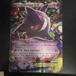 Pokemon Gengar EX 34/119 Ultra Rare Holo XY - Phantom Forces Card - Image 1