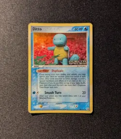 Pokemon EX DELTA SPECIES - #40/113 Ditto Squirtle - ENG - Reverse Holo - HP/MP - Image 3