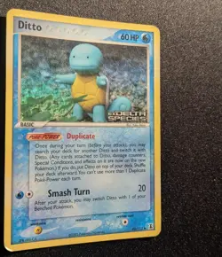 Pokemon EX DELTA SPECIES - #40/113 Ditto Squirtle - ENG - Reverse Holo - HP/MP - Image 5